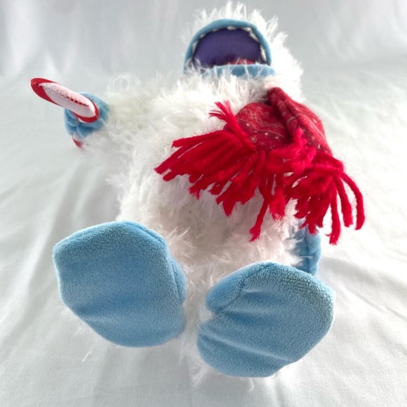 Bumble Singing/Walking Plush Red Scarf Candy Cane EUC works - Picture 2 of 7